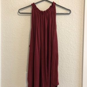 Loft high neck tank top
